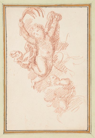 Deux putti - Jean Robert Ango