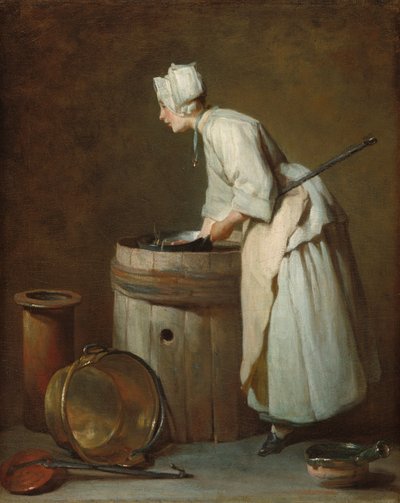 La soubrette - Jean Baptiste Simeon Chardin