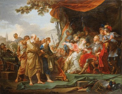 Français :  Les Bourgeois de Calais The Burghers of Calais - Jean-Simon Berthelemy