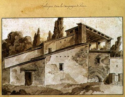 Usine dans la campagne autour de Rome - Jean Thomas Thibault