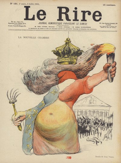 Illustration pour Le Rire - Jean Veber