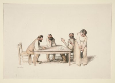 Les trois barbus - Jean Veber