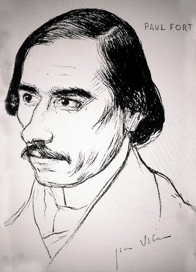Paul Fort, vers 1900 - Jean Veber