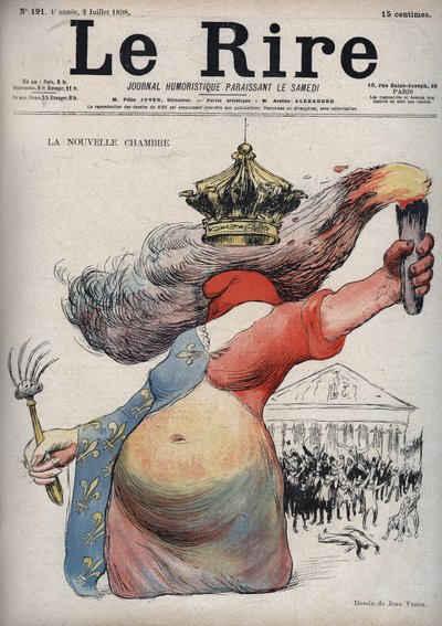 La nouvelle salle - Marianne avec son visage couvert d