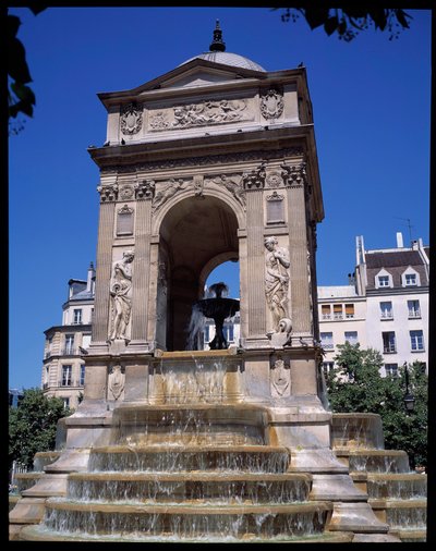Architecture : vue de la fontaine des Innocents - Jean and Lescot Pierre Goujon