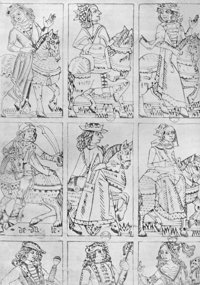 Cartes à jouer lyonnaises du XVe siècle, 1903 - Jean de Dale