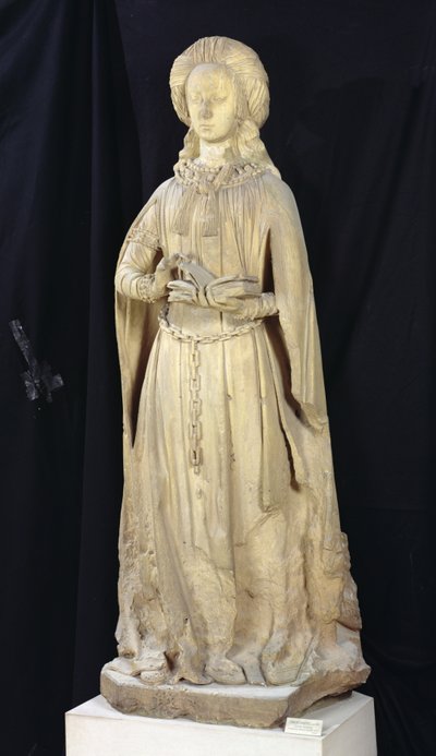 Sainte Suzanne, du Château des Ducs de Bourbon, Chantelle, vers 1500-03 - Jean fl.c.1465 c.1516 Guilhomet