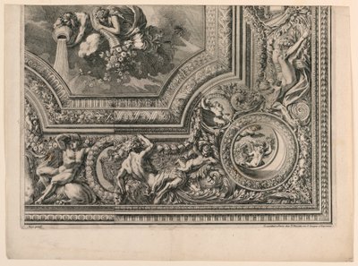 Plafond, de "Grands Carts de Plafons" - Jean le Pautre