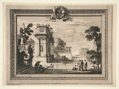 Paysage classique - Jean le Pautre