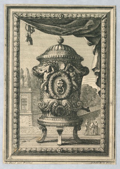 Design pour une urne - Jean le Pautre