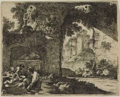 Bergers en ruines - Jean le Pautre