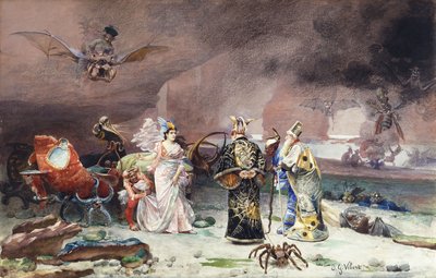 Un conte de fées - Jean or Jehan Georges Vibert