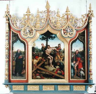 Triptyque du Christ avec les bourreaux, c.1530-32 - Jean the Elder Bellegambe