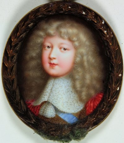 Louis de France, le Grand Dauphin - Jean the Elder Petitot