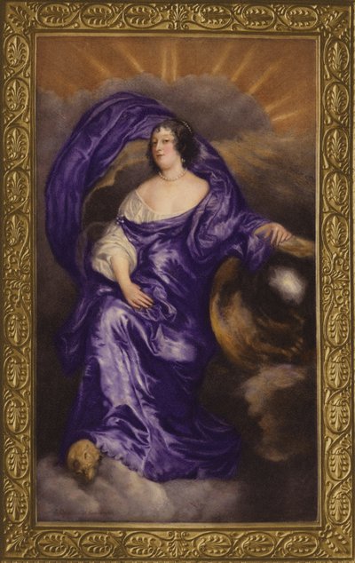 Portrait de Rachel de Ruvigny, comtesse de Southampton, 1642 - Jean the Elder Petitot