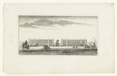 Vue de la Place Louis XV à Paris - Jeanne Françoise Ozanne