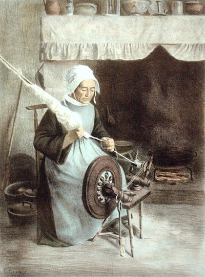La vieille femme aveugle, de 