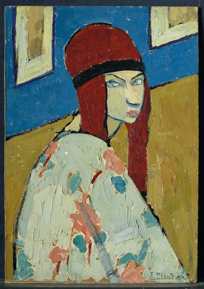 Autoportrait, vers 1917 - Jeanne Hébuterne