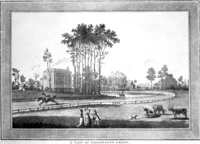 Vue de Paddington Green, 1782-3 - Jefferyes Hammett O