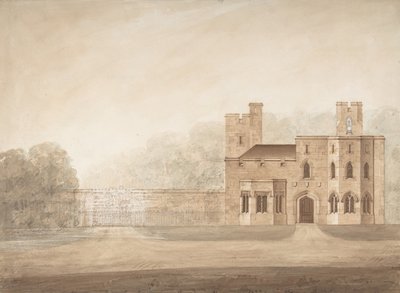 Conception pour Bishopsgate Lodge, au château de Windsor, Berkshire - Jeffry Wyatville