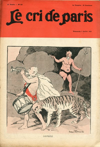 Couverture de « Le Cri de Paris » - Jehan Testevuide