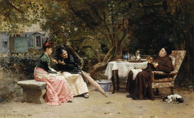 La Réprimande, 1874 - Jehan Georges Vibert