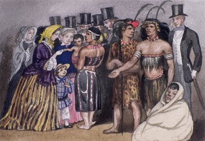 Rencontre avec les Zoulous à Londres, 1853 - Jemima Blackburn