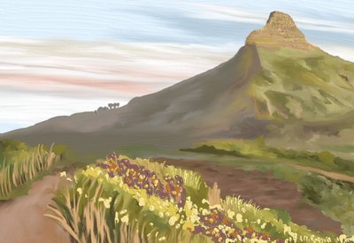 Sentier de la Montagne aux Fleurs Sauvages - Jenna Alheit