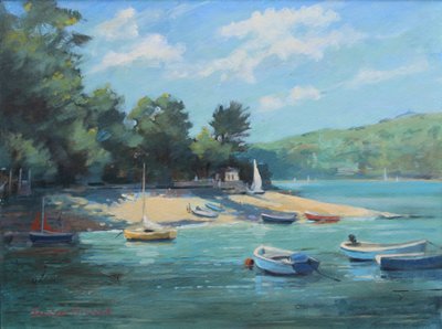 Fishermans Cove Salcombe, 2016 - Jennifer Wright