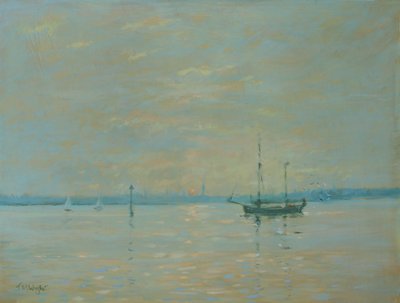 Coucher de soleil sur Southampton Water - Jennifer Wright