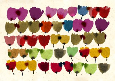Quarante-cinq tulipes, 2023 - Jenny Frean