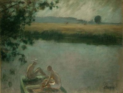 Baignade au clair de lune - Jenny Montigny