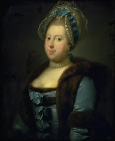 Caroline Mathilde, reine de Christian VII - Jens Juel