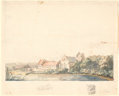 Église de Herlufsholm près de la Suså - Jens Juel