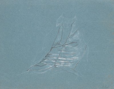 Gilet en soie, étude pour le portrait de Jean-Alphonse Turrettini - Jens Juel