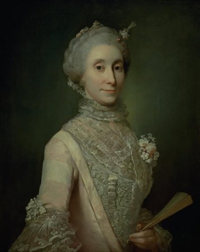 Portrait de la comtesse Caroline Schimmelmann (?) - Jens Juel