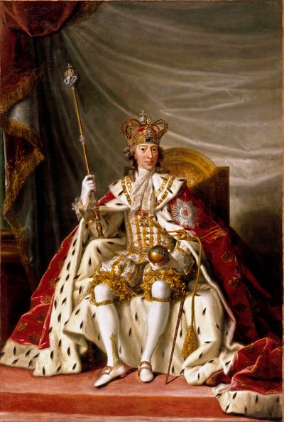 Portrait du roi Christian VII de Danemark, 1789 - Jens Juel