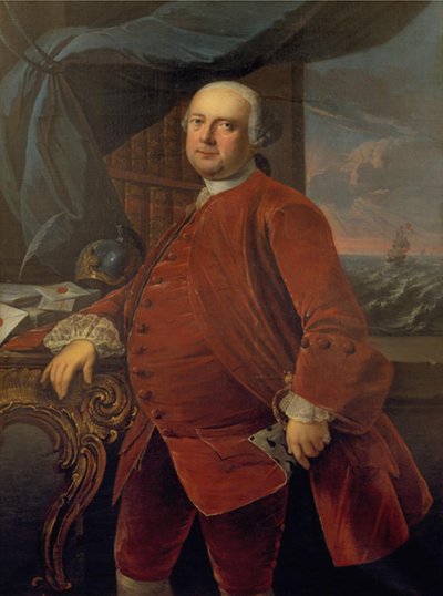 Maître de poste Frederik Carl Harboe (?) - Jens Juel