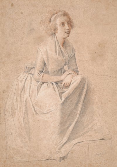 Rosine Juel, née Dørschel; étude pour un double portrait de Juel et sa femme à l