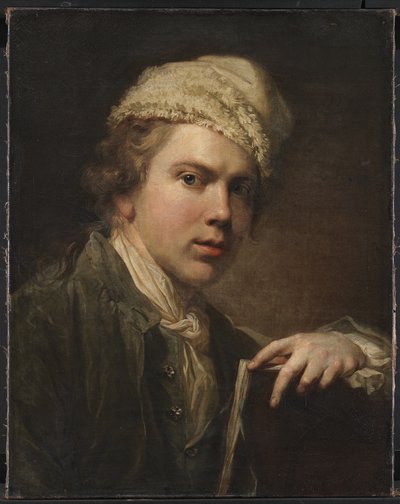 Autoportrait avec portfolio - Jens Juel