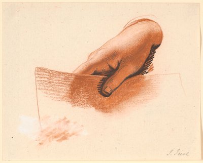 Étude de la main droite d