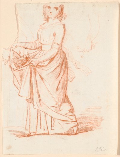 Étude pour la peinture des filles du consul général Pingel - Jens Juel
