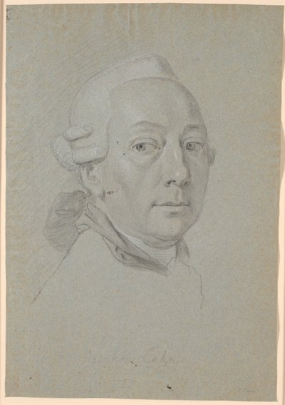 Étude pour le portrait de Poul Abraham Lehn - Jens Juel
