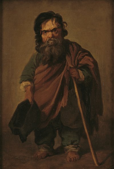 Le nain romain Francesco Ravai, dit Bajocco - Jens Juel