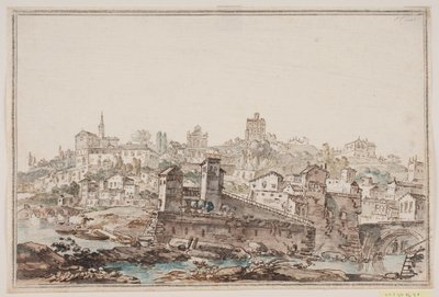 Vue de ville avec maisons et église près d