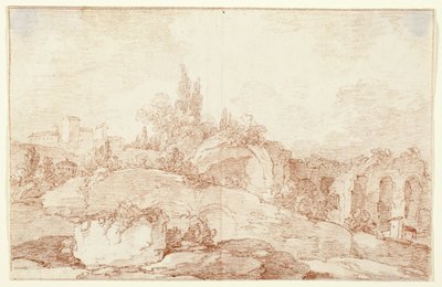 Paysage de la Campagne italienne - Jens Petersen Lund