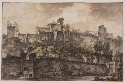 Partie du pied du Palatin, Rome - Jens Petersen Lund