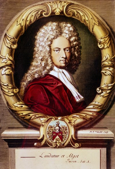 Portrait de Daniel Defoe - Jeremiah (after) Taverner