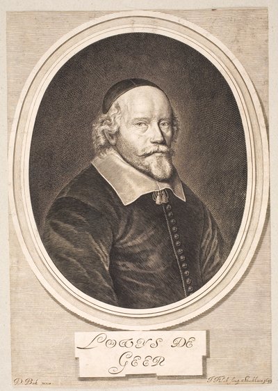Portrait de Louis de Geer - Jeremias Falck