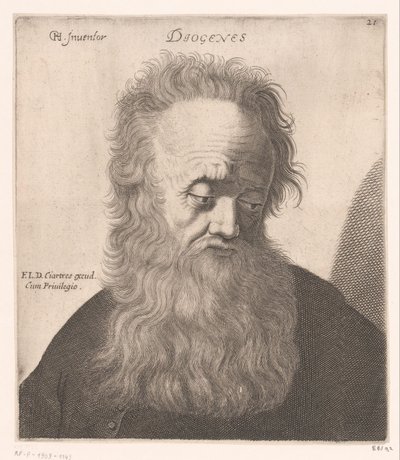Portrait de Diogène de Sinope - Jerôme David (attributed to)
